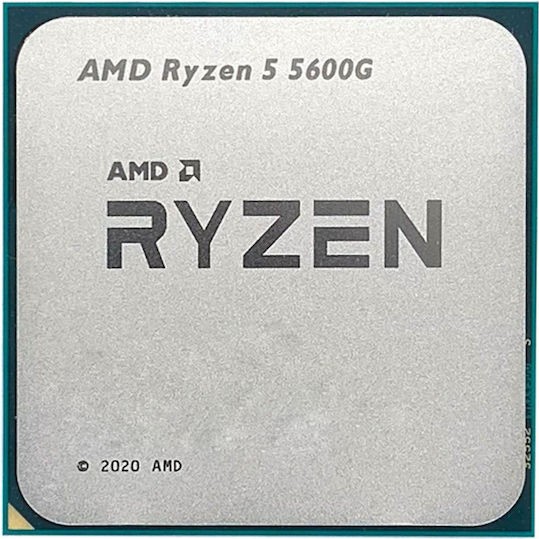AMD Ryzen 5 5600G 3.9GHz Επεξεργαστής 6 Πυρήνων για Socket AM4 Tray