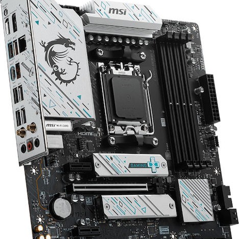 MSI B650M Gaming Plus WIFI Motherboard Micro ATX με AMD AM5 Socket 7E24-001R