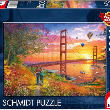 Golden Gate Bridge Puzzle 2D 2000pcs