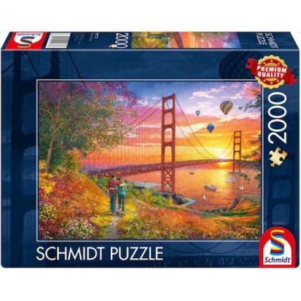 Golden Gate Bridge Puzzle 2D 2000pcs