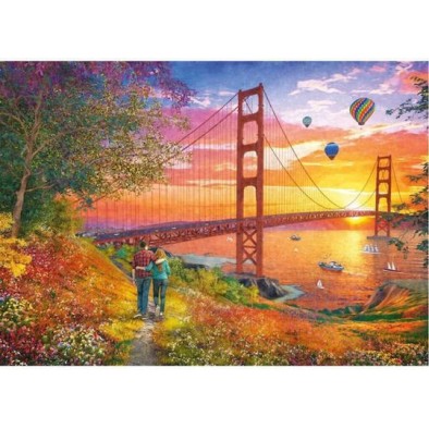 Golden Gate Bridge Puzzle 2D 2000pcs