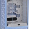 Thermaltake The Tower 300 Micro Tower Κουτί Υπολογιστή με Πλαϊνό Παράθυρο και RGB Φωτισμό Hydrangea Blue