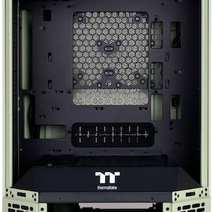 Thermaltake The Tower 300 Micro Tower Κουτί Υπολογιστή με Πλαϊνό Παράθυρο και RGB Φωτισμό Matcha Green