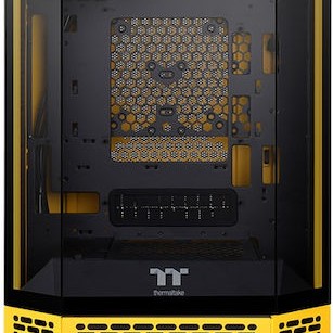 Thermaltake The Tower 300 Bumblebee Gaming Micro Tower Κουτί Υπολογιστή με Πλαϊνό Παράθυρο Κίτρινο