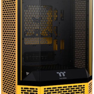 Thermaltake The Tower 300 Bumblebee Gaming Micro Tower Κουτί Υπολογιστή με Πλαϊνό Παράθυρο Κίτρινο
