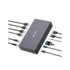 Verbatim CDS-17 USB-C Docking Station με HDMI/DisplayPort 4K PD Ethernet Μαύρο