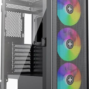 Xilence Xilent Blade II ARGB XG161 Gaming Midi Tower Κουτί Υπολογιστή με Πλαϊνό Παράθυρο Μαύρο