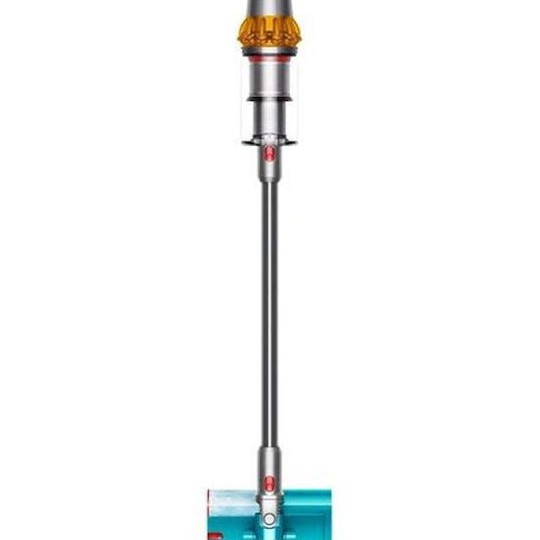 Dyson V15s Detect Submarine Επαναφορτιζόμενη Σκούπα 2 σε 1 Stick & Χειρός Yellow / Iron / Nickel