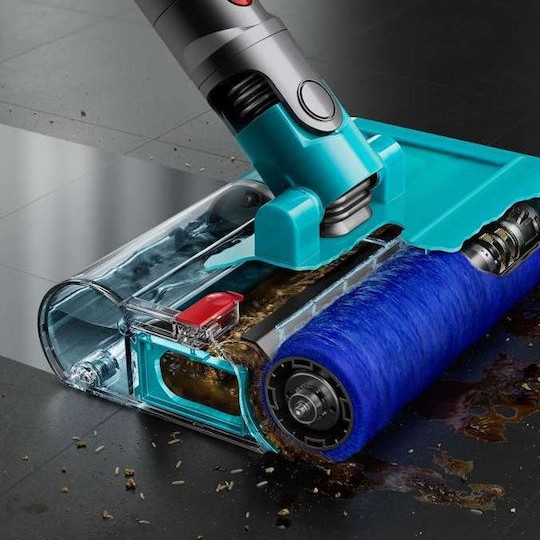 Dyson V15s Detect Submarine Επαναφορτιζόμενη Σκούπα 2 σε 1 Stick & Χειρός Yellow / Iron / Nickel