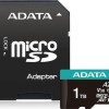 Adata SDXC 1TB Class 10 U3 V30 A2 UHS-I με αντάπτορα