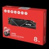 Adata XPG Gammix S70 Blade SSD 8TB M.2 NVMe PCI Express 4.0