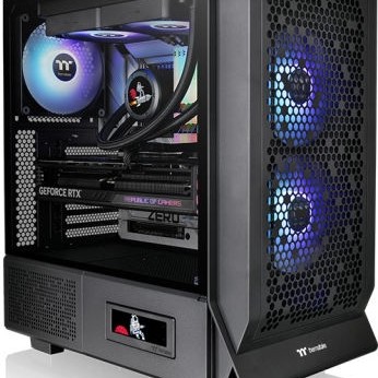 Thermaltake Ceres 330 TG ARGB Gaming Midi Tower Κουτί Υπολογιστή με Πλαϊνό Παράθυρο Μαύρο