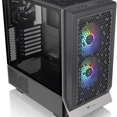 Thermaltake Ceres 330 TG ARGB Gaming Midi Tower Κουτί Υπολογιστή με Πλαϊνό Παράθυρο Μαύρο