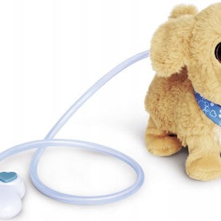 Chichi Love Loomy Golden Retriever Beige Rosa 20 Cm