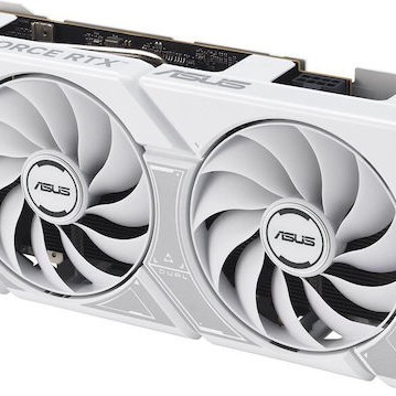 Asus GeForce RTX 5060 8GB GDDR7 Dual White OC Κάρτα Γραφικών