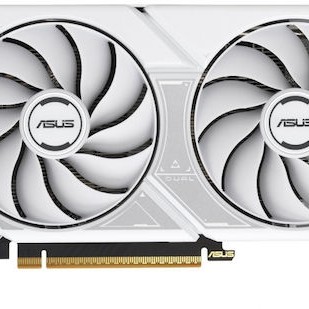 Asus GeForce RTX 5060 8GB GDDR7 Dual White OC Κάρτα Γραφικών