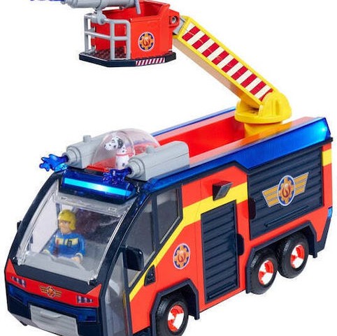 Simba-dickie Feuerwehrmann Sam Jupiter Φορτηγό Πυροσβεστικό για 3+ Ετών