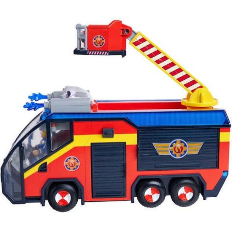Simba-dickie Feuerwehrmann Sam Jupiter Φορτηγό Πυροσβεστικό για 3+ Ετών