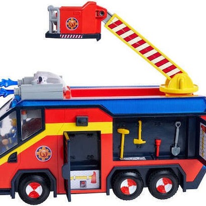 Simba-dickie Feuerwehrmann Sam Jupiter Φορτηγό Πυροσβεστικό για 3+ Ετών