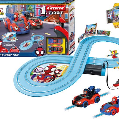 Carrera First Πίστα Spidey It's Spidey Time! για 3+ Ετών
