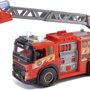 Dickie Αυτοκινητάκι Πυροσβεστικό Πυροσβεστικής Volvo FMX για 3+ Ετών