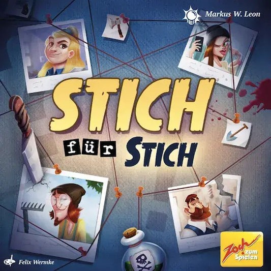 Επιτραπέζιο Παιχνίδι Stitch by Stitch Deduction and Mystery για 3-4 Παίκτες 10+ Ετών (EN) Zoch zum Spielen