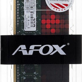Afox DDR3L με Module 1x8GB και Ταχύτητα 1600 για Desktop