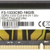 G.Skill Aegis DDR3 16GB RAM με 2x8GB Modules και Ταχύτητα 1333 για Desktop