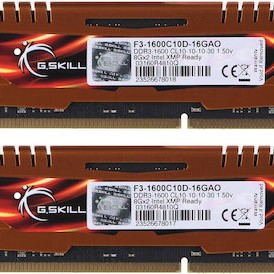 G.Skill Ares DDR3 16GB RAM με 2x8GB Modules και Ταχύτητα 1600 για Desktop