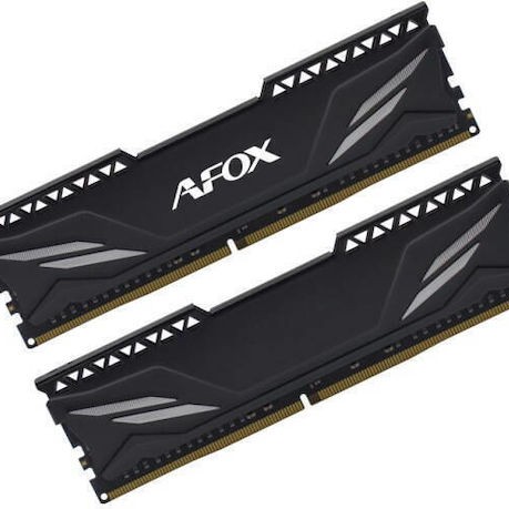 Afo RANK1 XMP2 DDR4 32GB RAM με 2x16GB Modules και Ταχύτητα 3200 για Desktop