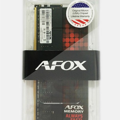 Afox DDR4 με Module 1x8GB και Ταχύτητα 2666 για Desktop