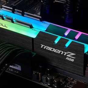 G.Skill Trident Z RGB DDR4 32GB RAM με 2x16GB Modules και Ταχύτητα 3600 για Desktop