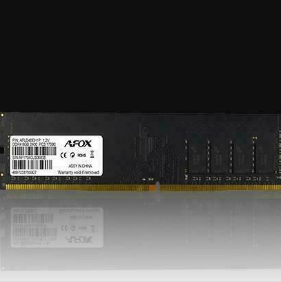 Afox DDR4 με Module 1x8GB και Ταχύτητα 2400 για Desktop