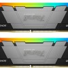 Kingston Fury Renegade Rgb DDR4 16GB RAM με 2x8GB Modules και Ταχύτητα 3200 για Desktop