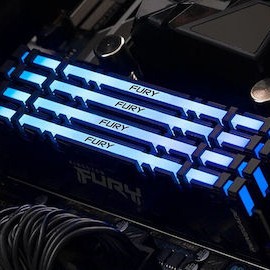 Kingston FURY Renegade RGB DDR4 16GB RAM με 2x8GB Modules και Ταχύτητα 4000 για Desktop