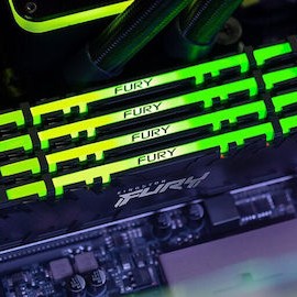 Kingston FURY Renegade RGB DDR4 16GB RAM με 2x8GB Modules και Ταχύτητα 4000 για Desktop