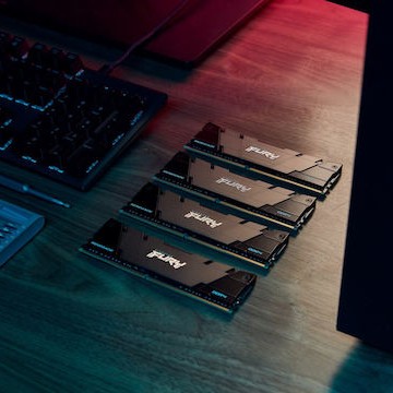 Kingston Fury Renegade DDR4 16GB RAM με 2x8GB Modules και Ταχύτητα 4266 για Desktop