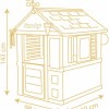 Smoby Παιδικό Σπιτάκι Κήπου 102.7x121.8x143.4εκ.