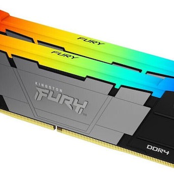 Kingston FURY Renegade RGB DDR4 16GB RAM με 2x8GB Modules και Ταχύτητα 4266 για Desktop