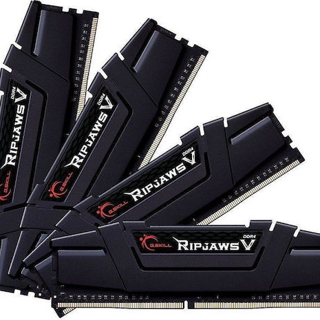 G.Skill Ripjaws V DDR4 32GB RAM με 4x8GB Modules και Ταχύτητα 3200 για Desktop