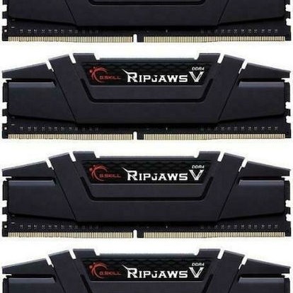 G.Skill Ripjaws V DDR4 32GB RAM με 4x8GB Modules και Ταχύτητα 3200 για Desktop