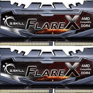 G.Skill Flare X DDR4 32GB RAM με 2x16GB Modules και Ταχύτητα 3200 για Desktop