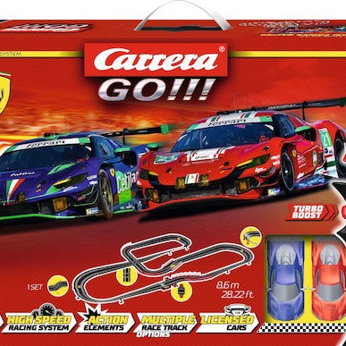 Carrera Πίστα Go Ferrari Power Racing για 3+ Ετών
