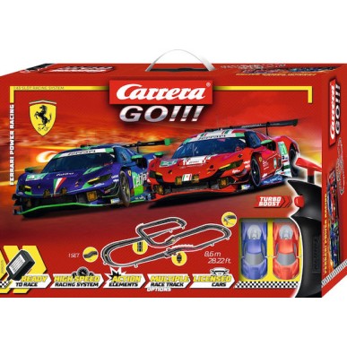 Carrera Πίστα Go Ferrari Power Racing για 3+ Ετών