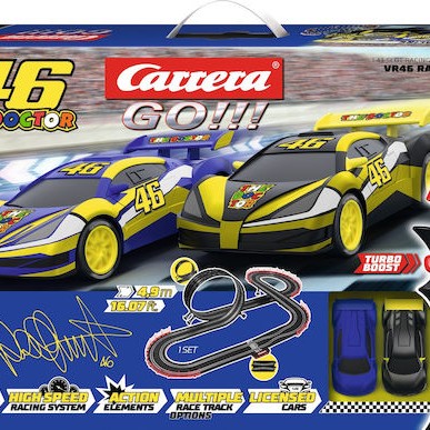 Carrera Go!!! Πίστα VR46 Ultimate Racing