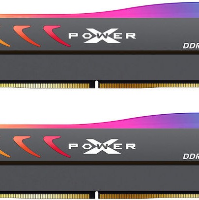 Silicon Power Storm RGB DDR5 32GB RAM με 2x16GB Modules και Ταχύτητα 6000 για Desktop