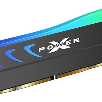 Silicon Power Storm RGB DDR5 32GB RAM με 2x16GB Modules και Ταχύτητα 6000 για Desktop