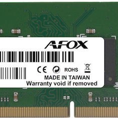 Afox DDR3L με Module 1x8GB και Ταχύτητα 1600 για Laptop