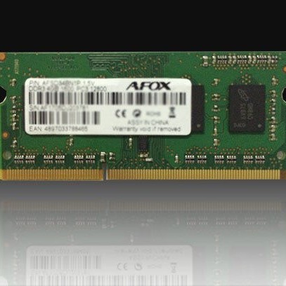 Afox DDR3L με Module 1x8GB και Ταχύτητα 1600 για Laptop