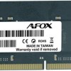 Afox DDR4 με Module 1x8GB και Ταχύτητα 2666 για Laptop